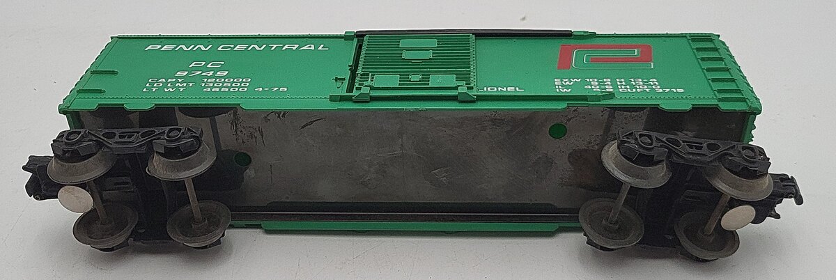 Lionel 6-9749 O Gauge Penn Central Boxcar #9749 VG/Box