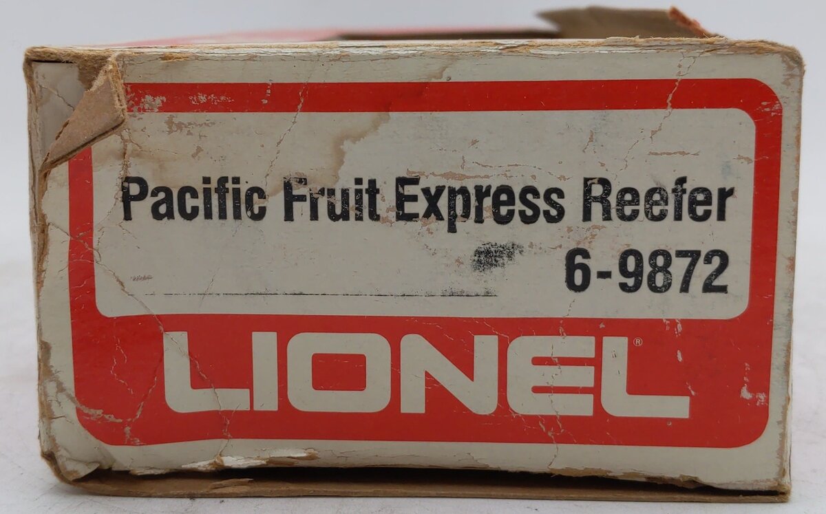 Lionel 6-9872 O Gauge Pacific Fruit Express Billboard Reefer Car EX/Box