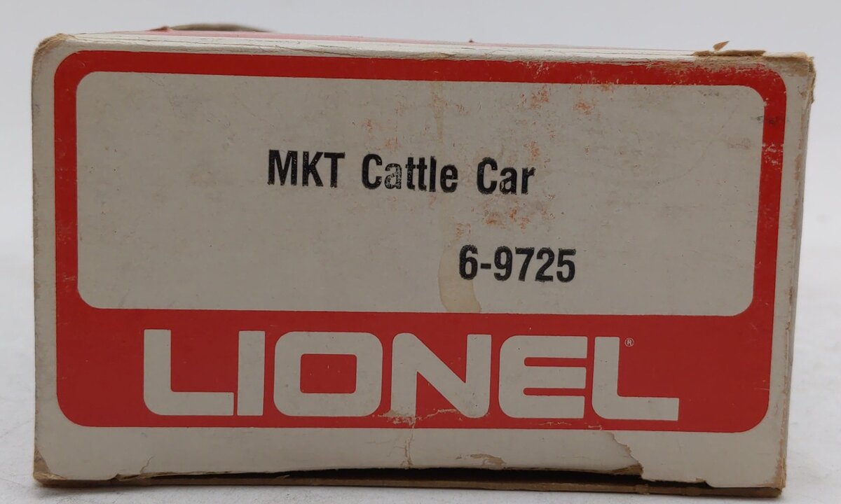 Lionel 6-9725 O Gauge Missouri Kansas Texas Bi-Level Stock Car VG/Box