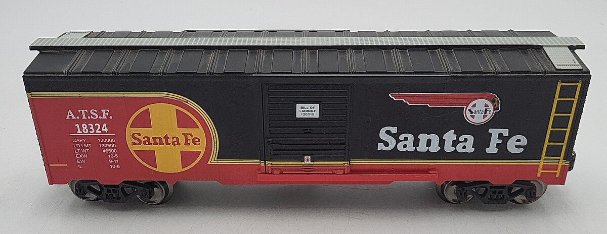 Menards 279-7112 O Gauge Santa Fe Boxcar #18324 EX/Box