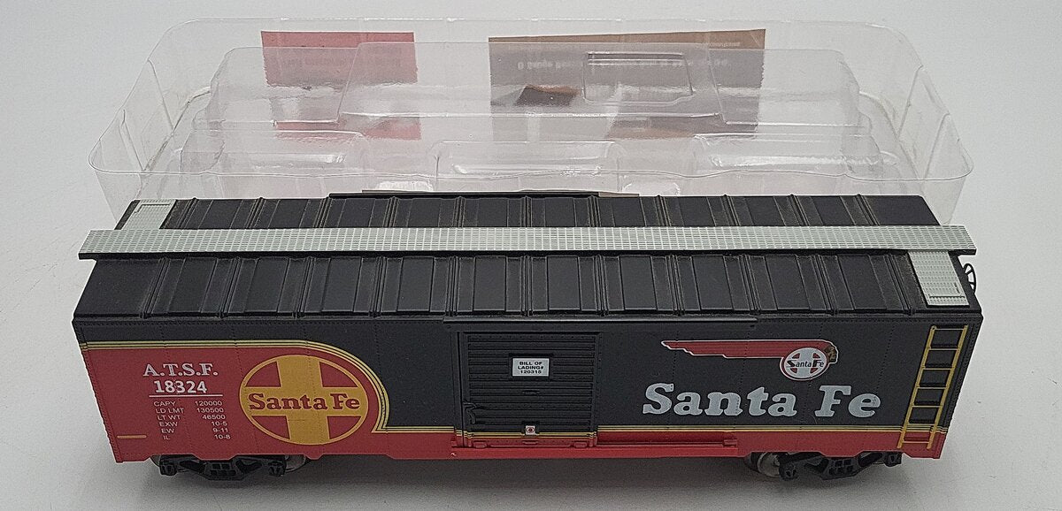 Menards 279-7112 O Gauge Santa Fe Boxcar #18324 EX/Box