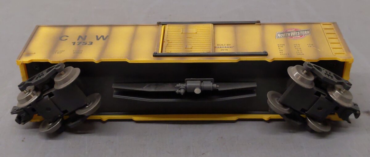 Menards 279-2621 Chicago & North Western  Weathered Boxcar #1753 LN