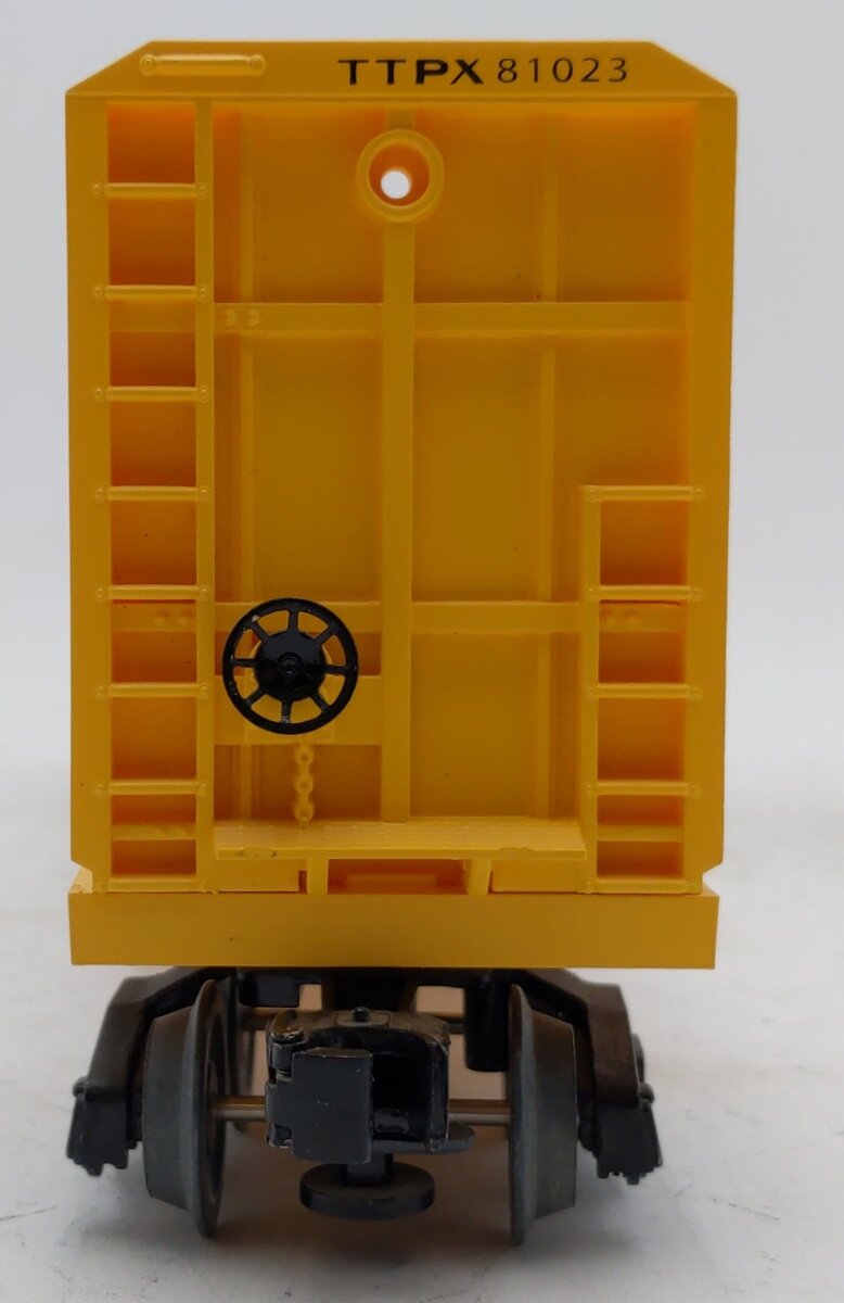 Lionel 2043121 O Trailer Train Standard Bulkhead Flatcar #81023