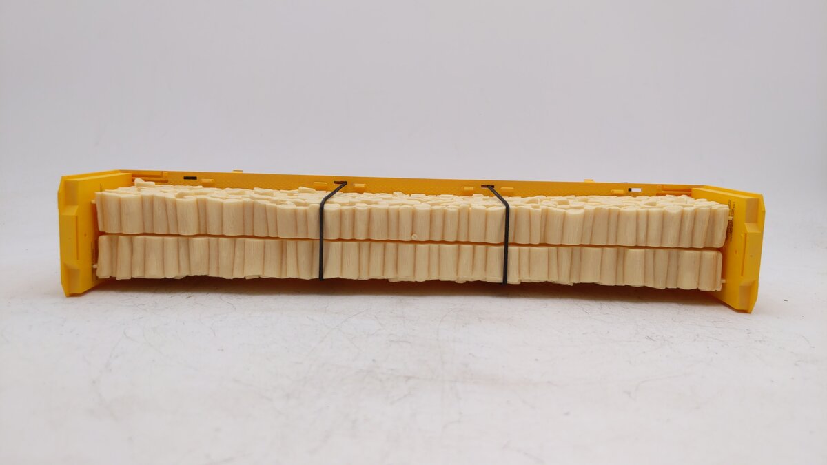 Lionel 2043121 O Trailer Train Standard Bulkhead Flatcar #81023 EX/Box