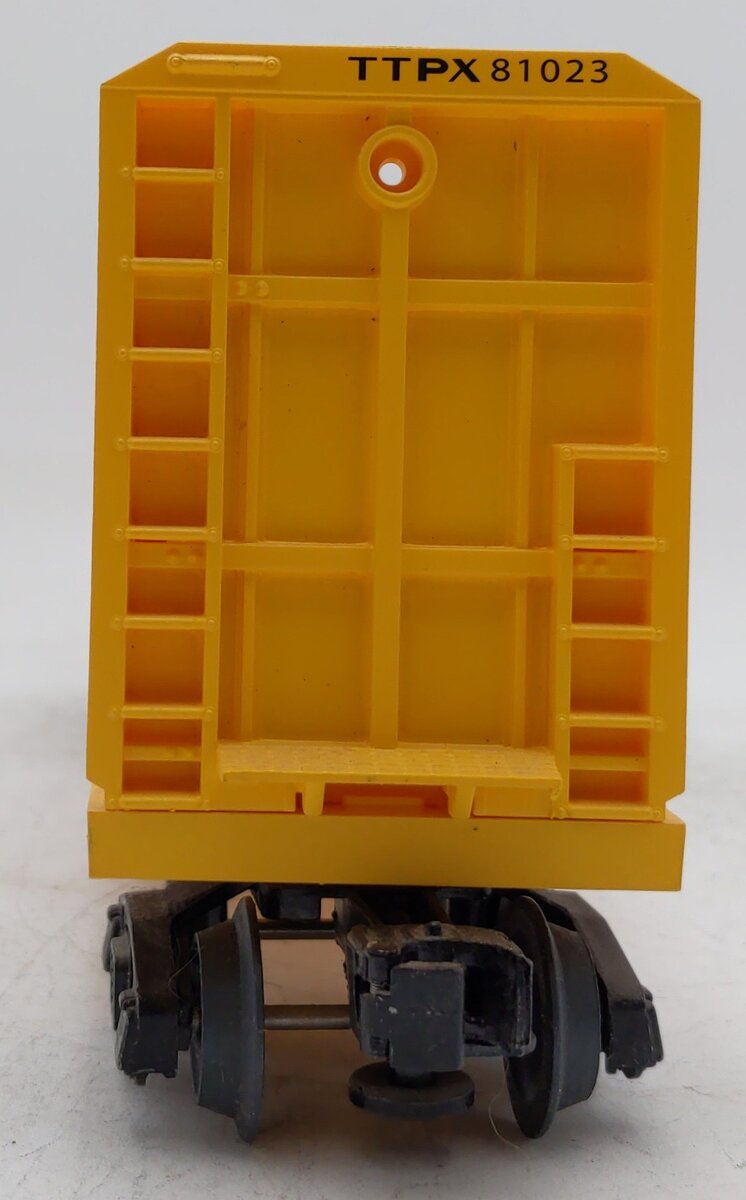 Lionel 2043121 O Trailer Train Standard Bulkhead Flatcar #81023