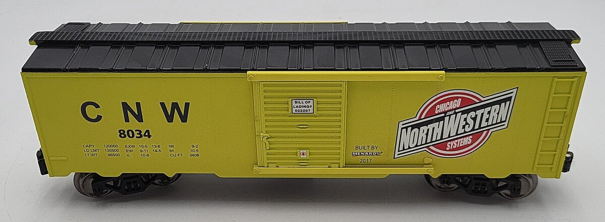 Menards 279-2621 Chicago Northwestern Boxcar #8034 LN/Box
