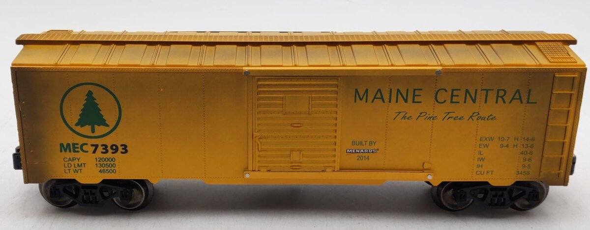 Menards 279-0869 O Maine Central Boxcar #7393 EX/Box