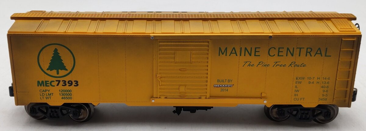 Menards 279-0869 O Maine Central Boxcar #7393 EX/Box