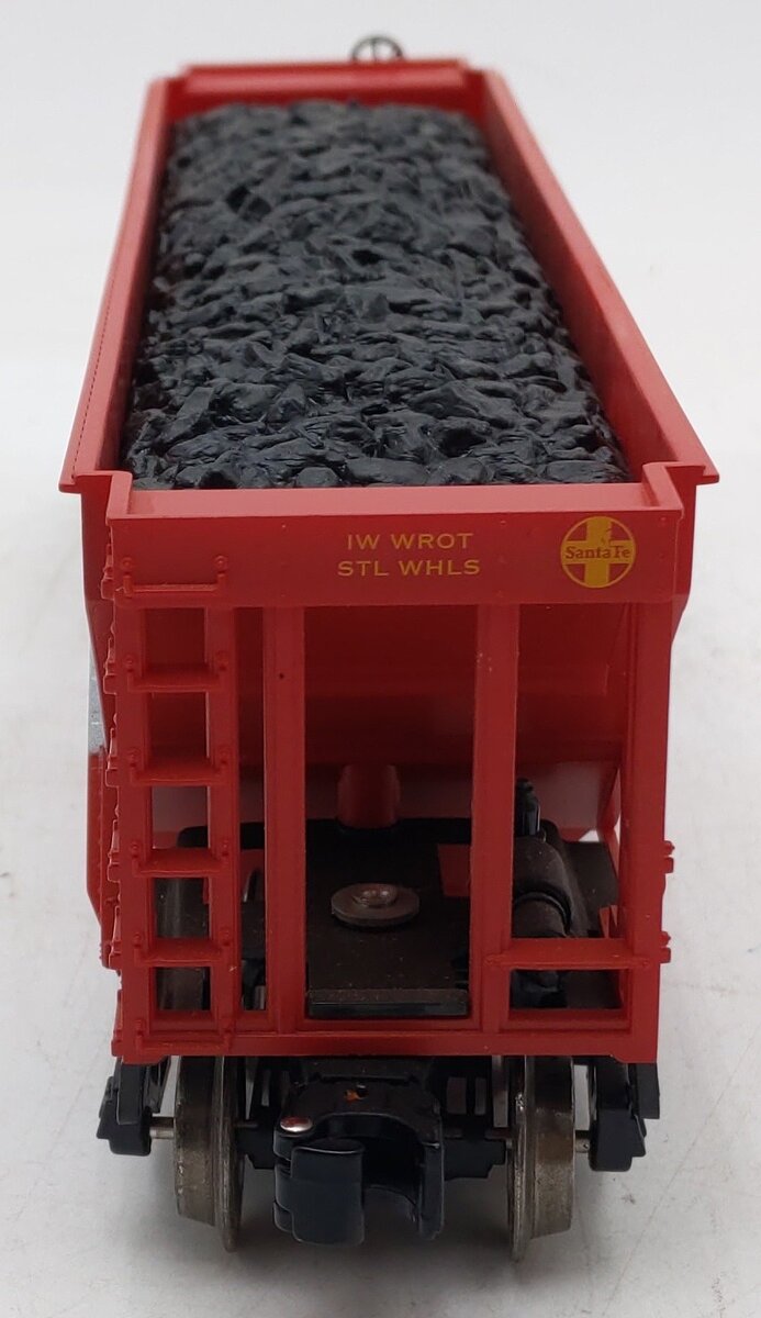 Menards 279-3048 O Gauge Santa Fe 4-Bay Hopper Car #68513 LN/Box