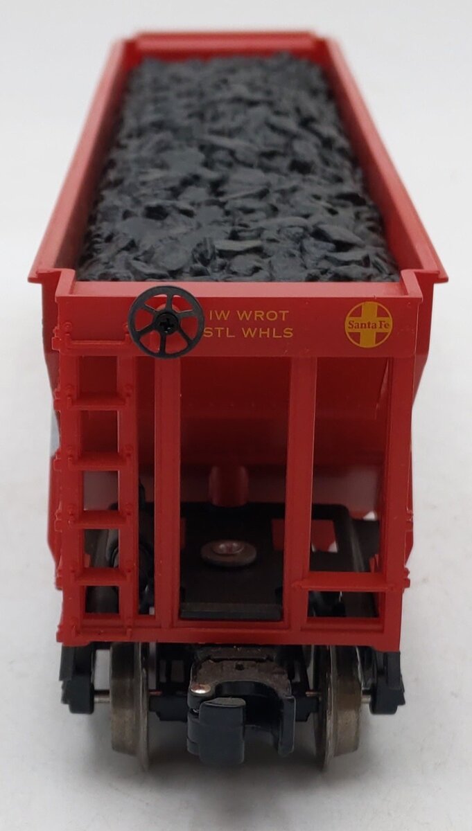 Menards 279-3048 O Gauge Santa Fe 4-Bay Hopper Car #68513 LN/Box