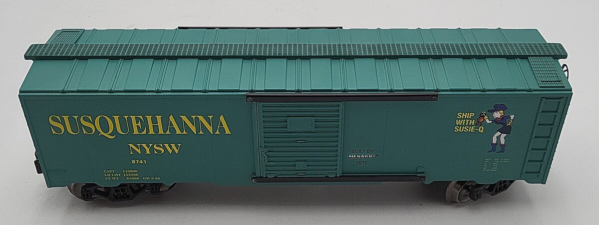 Menards 279-2634 O Susquehanna NYSW Box Car LN/Box