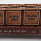 Menards 279-0704 O Milwaukee Road Flatcar w/ Wood Crates #1090 EX/Box