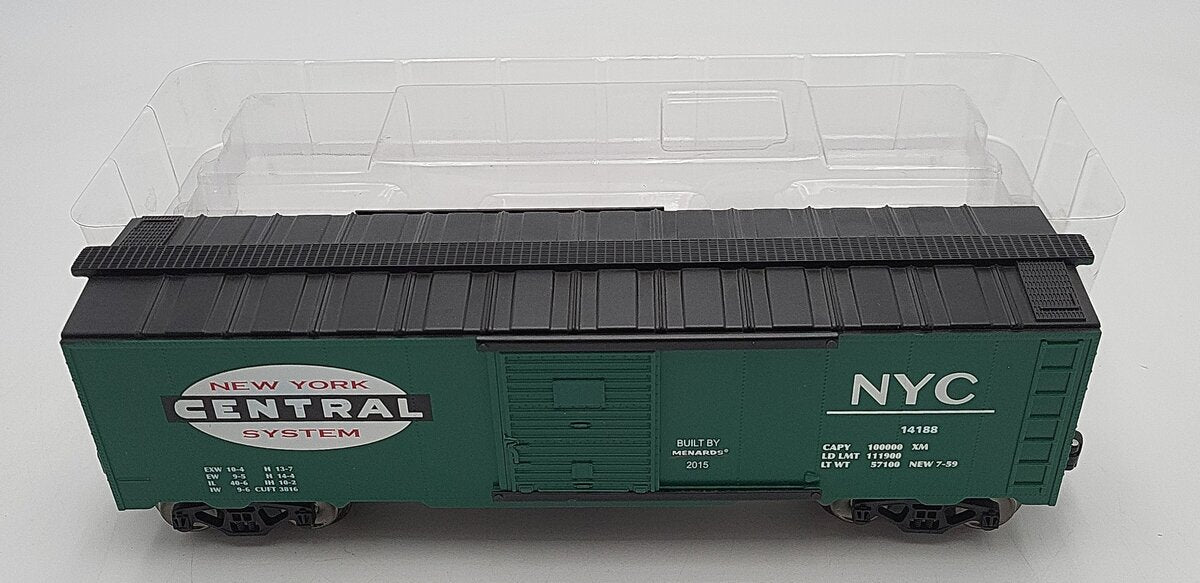 Menards 279-2638 O Gauge New York Central Box Car #14188 LN/Box