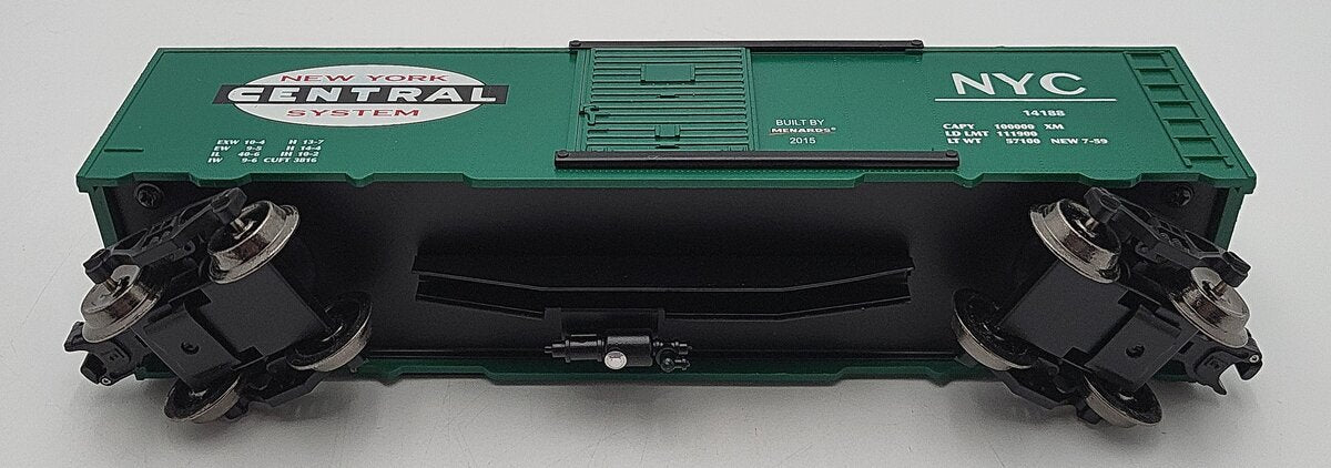 Menards 279-2638 O Gauge New York Central Box Car #14188 LN/Box