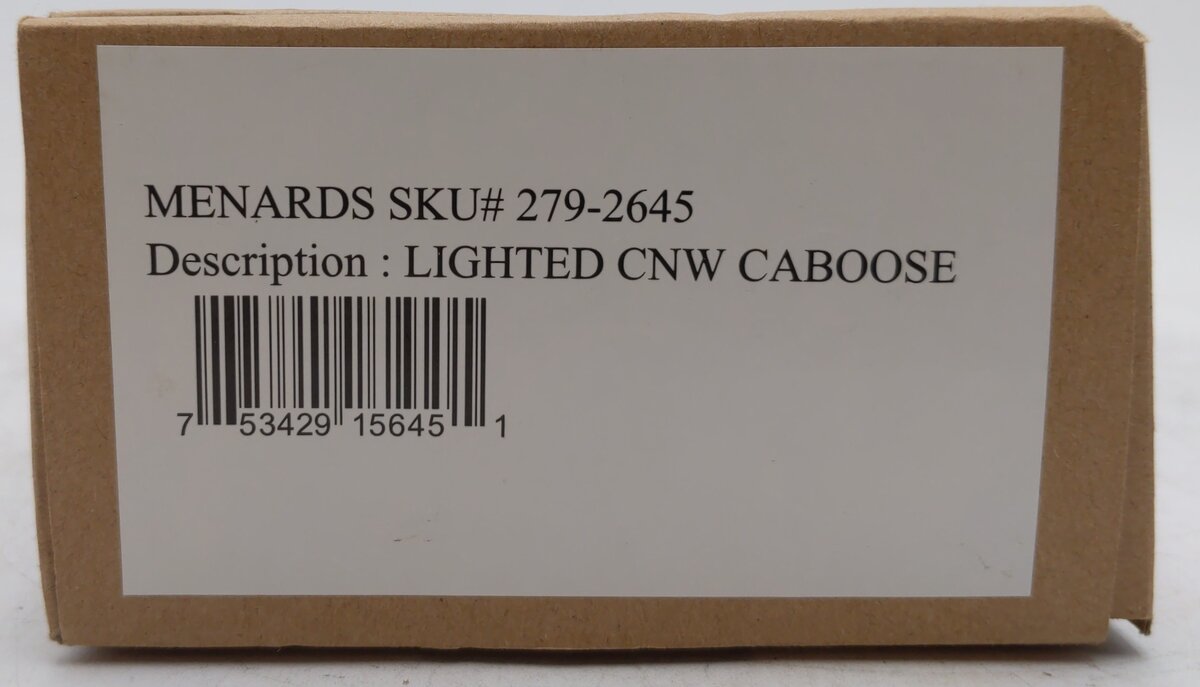 Menards 279-2645 O Chicago & Northwestern Caboose #31094 LN/Box