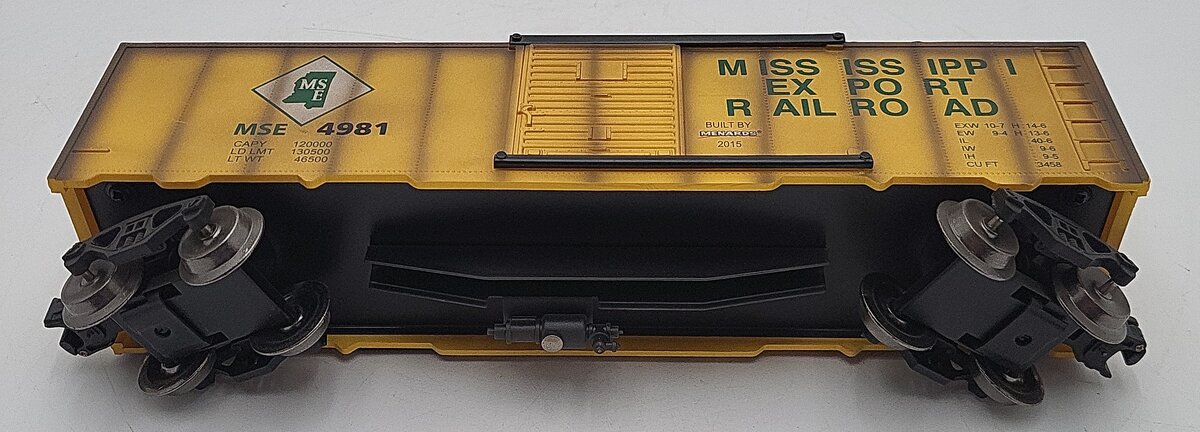 Menards 279-2626 The Weathered Mississippi Export Boxcar #4981 LN/Box