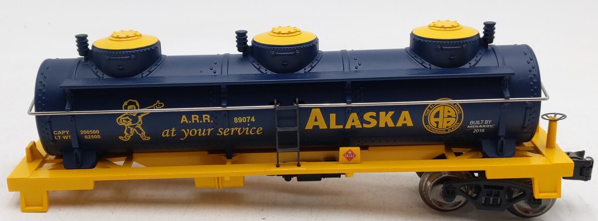 Menards 279-3064 O Scale Alaska Oil Tanker #89074 VG/Box
