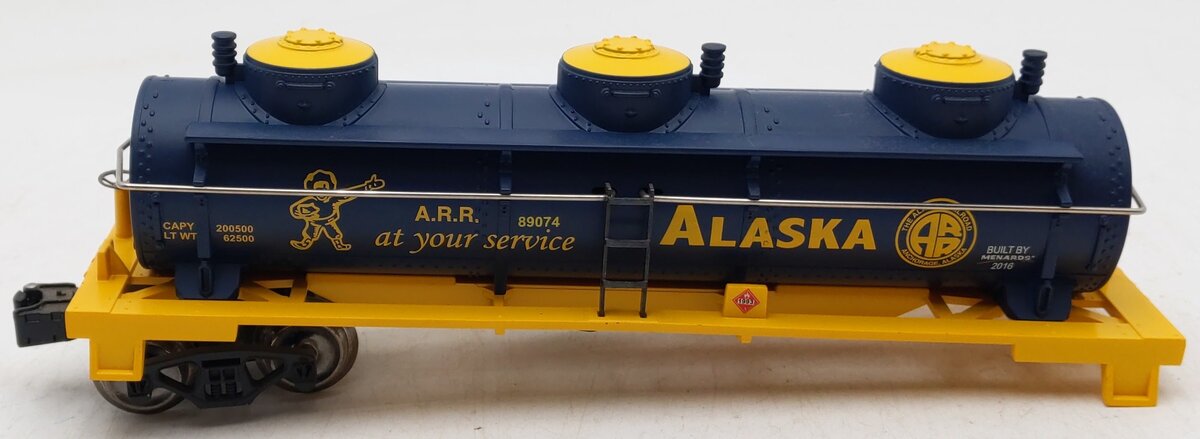 Menards 279-3064 O Scale Alaska Oil Tanker #89074 VG/Box