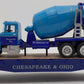 Menards 279-3178 O Gauge C&O Flatcar w/ Cement Truck #5614 EX/Box