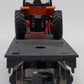 Menards 279-3186 O Chicago & North Western Flatcar with Kubota Tractor #5798 EX/Box
