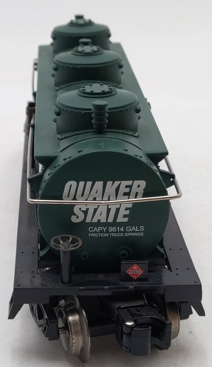 Menards 279-2679 O Gauge Quaker State Oil Tanker #59710 EX/Box