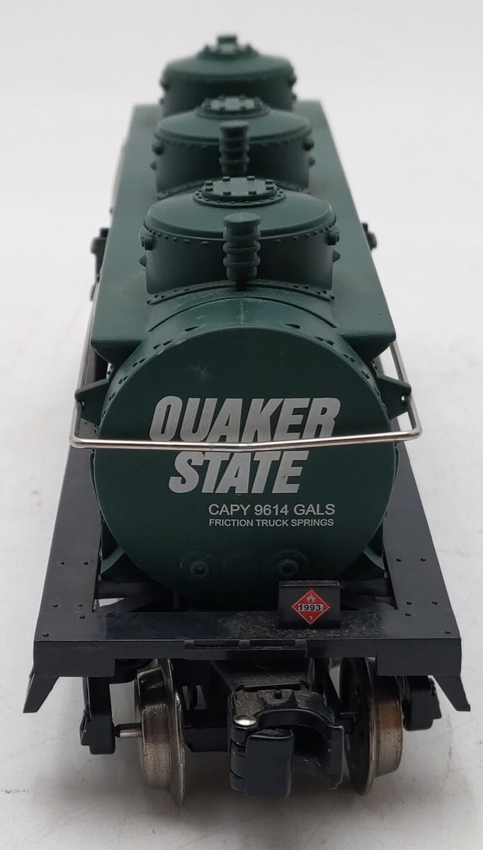 Menards 279-2679 O Gauge Quaker State Oil Tanker #59710 EX/Box