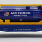 Menards 279-3187 O Gauge US Army Flatcar w/ Jet Fuel Container #2474 EX/Box