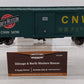 Menards 279-2654 O Gauge Chicago & North Western Boxcar #16790 EX/Box