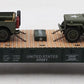 Menards 279-3380 O Army Flatcar w/ Two Jeeps #10636 EX/Box