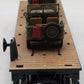Menards 279-3380 O Army Flatcar w/ Two Jeeps #10636 EX/Box