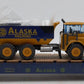 Menards 279-3074 O Gauge Alaska Long Flatcar with Dump Truck #05121 EX/Box