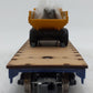 Menards 279-3074 O Gauge Alaska Long Flatcar with Dump Truck #05121 EX/Box