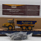 Menards 279-3074 O Gauge Alaska Long Flatcar with Dump Truck #05121 EX/Box