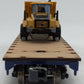 Menards 279-3074 O Gauge Alaska Long Flatcar with Dump Truck #05121 EX/Box