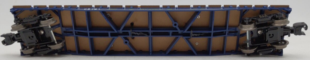 Menards 279-3074 O Gauge Alaska Long Flatcar with Dump Truck #05121 EX/Box