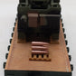 Menards 279-3384 O Gauge Army Flatcar w/ Half Track #14749 LN/Box