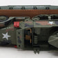 Menards 279-3384 O Gauge Army Flatcar w/ Half Track #14749 LN/Box