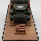 Menards 279-3384 O Gauge Army Flatcar w/ Half Track #14749 LN/Box