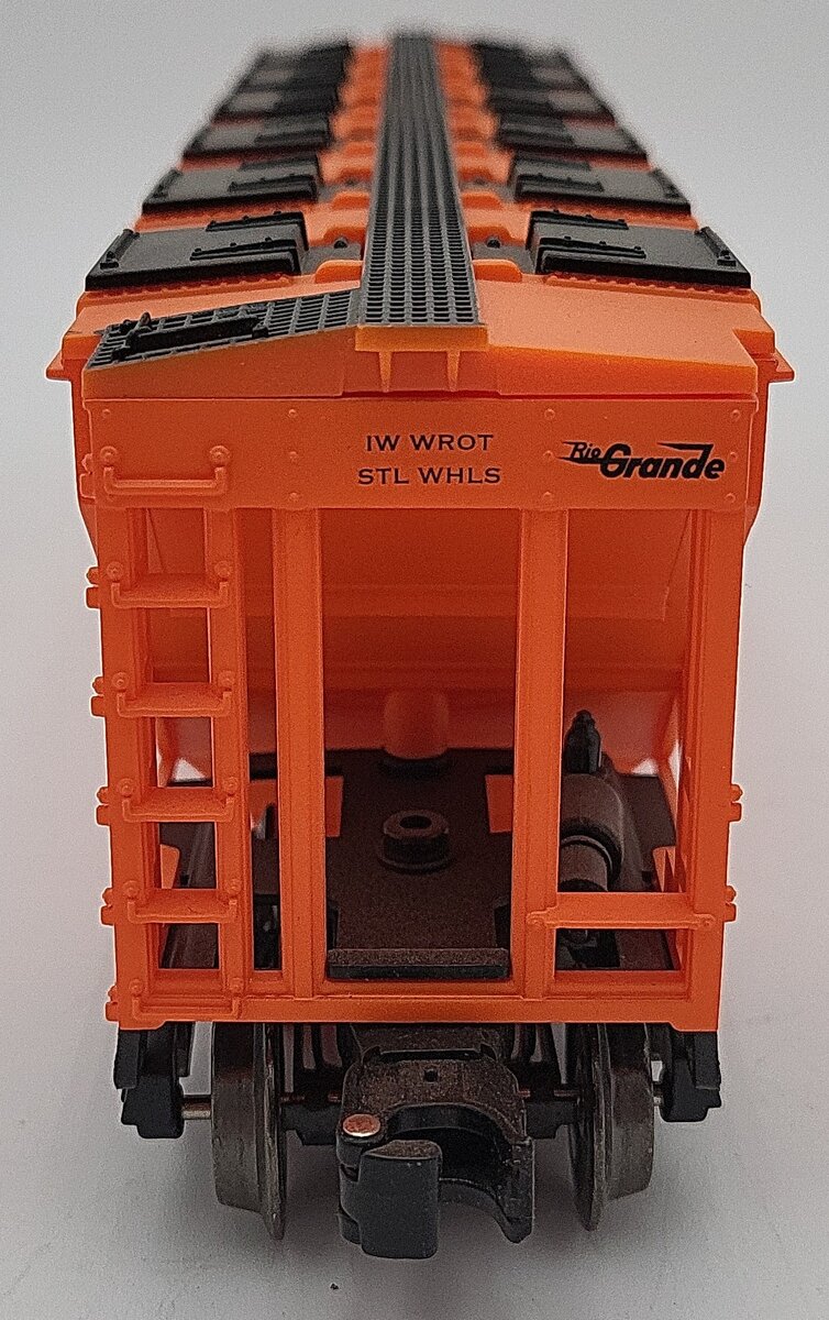 Menards 279-3582 O Gauge D&RGW 4-Bay Covered Hopper EX/Box