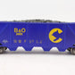 Menards 279-3574 O Gauge B&O Chessie Hopper Car #2665 EX