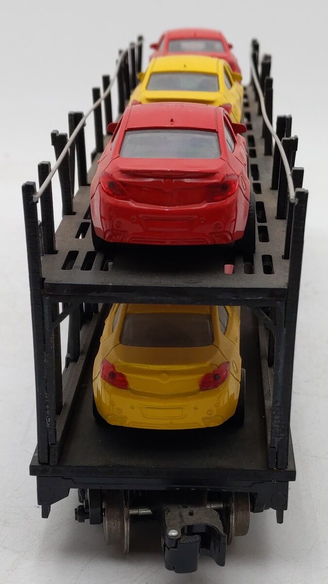 Menards 279-3912 O TXX Auto Carrier w/ Six Cars DTTX #08290 VG/Box