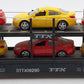 Menards 279-3912 O TXX Auto Carrier w/ Six Cars DTTX #08290 VG/Box