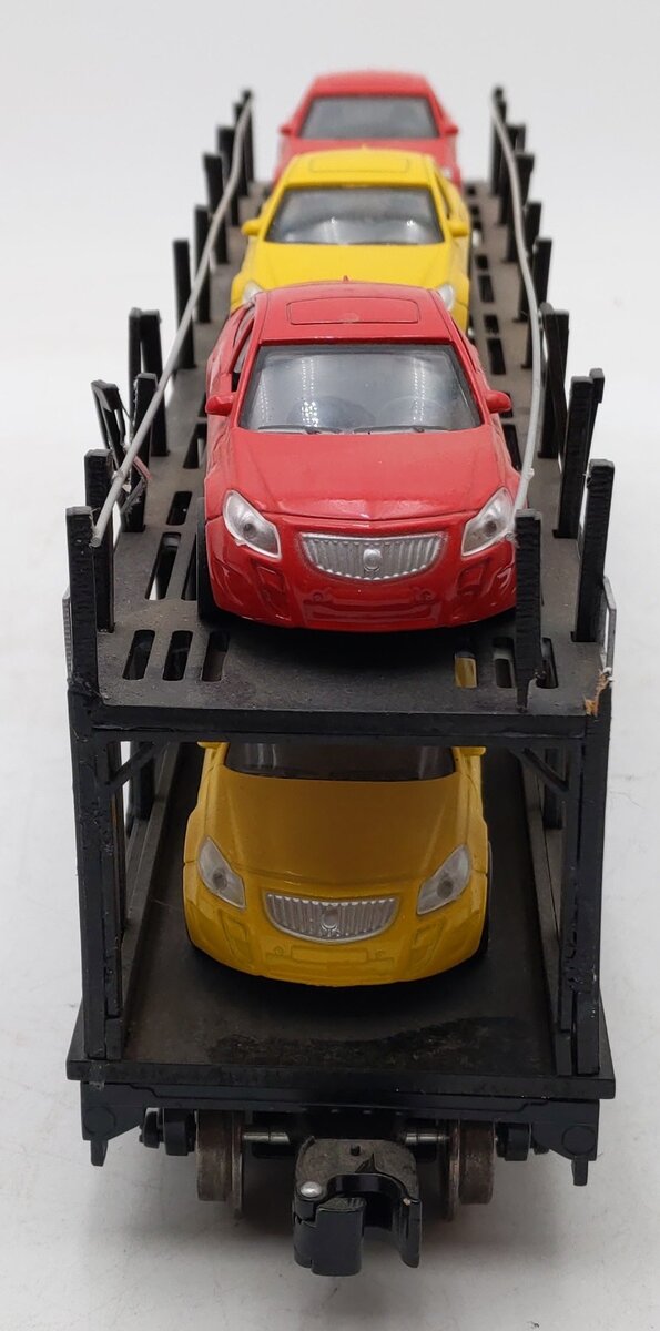 Menards 279-3912 O TXX Auto Carrier w/ Six Cars DTTX #08290 VG/Box