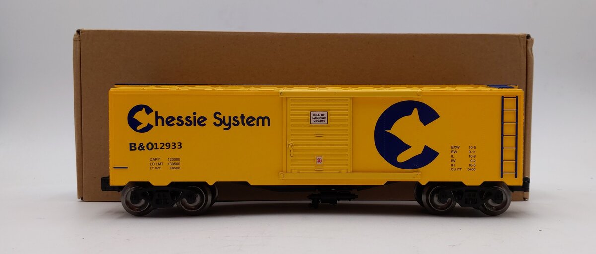 Menards 279-4256 O Chessie System Boxcar #12933 LN/Box