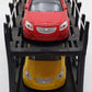 Menards 279-3912 O TXX Auto Carrier w/ Six Cars DTTX #07985 EX/Box
