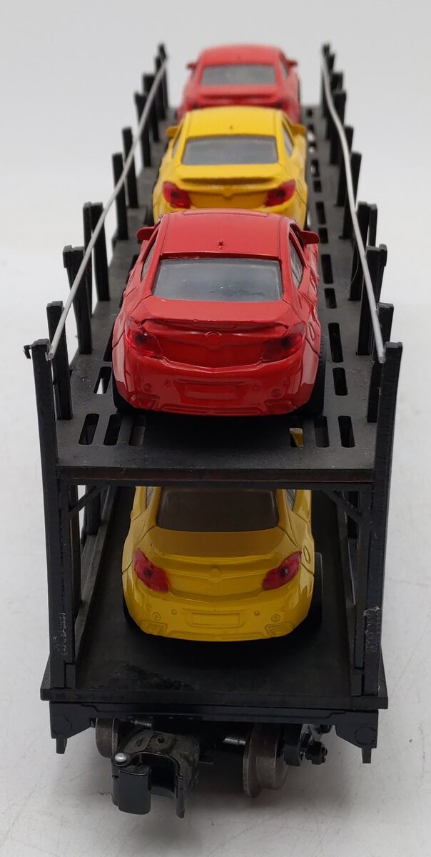Menards 279-3912 O TXX Auto Carrier w/ Six Cars DTTX #07985 EX/Box