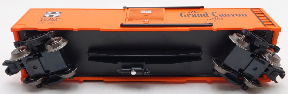 Menards 279-4532 O Gauge Santa Fe Grand Canyon Line Boxcar SFRD #16786 EX/Box