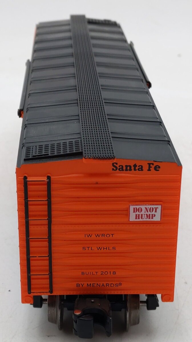 Menards 279-4532 O Gauge Santa Fe Grand Canyon Line Boxcar SFRD #16786 EX/Box
