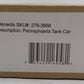 Menards 279-3958 O Gauge Pennsylvania Tank Car #3272 EX/Box