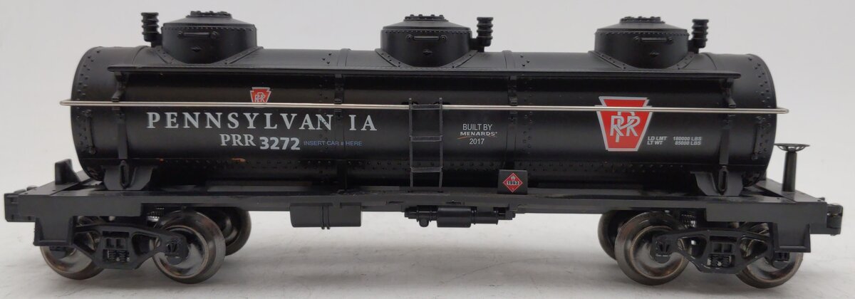 Menards 279-3958 O Gauge Pennsylvania Tank Car #3272 EX/Box